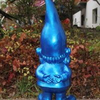 Blauer Klaus/ großer Gartenzwerg   60 cm – Bild 3